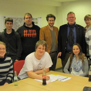 Jusos mit Volker Münchow