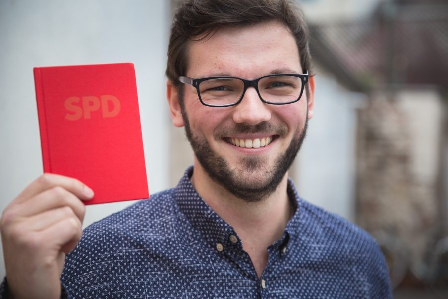 Bild: Marcel aus Bonn ist Mitglied bei der NRWSPD